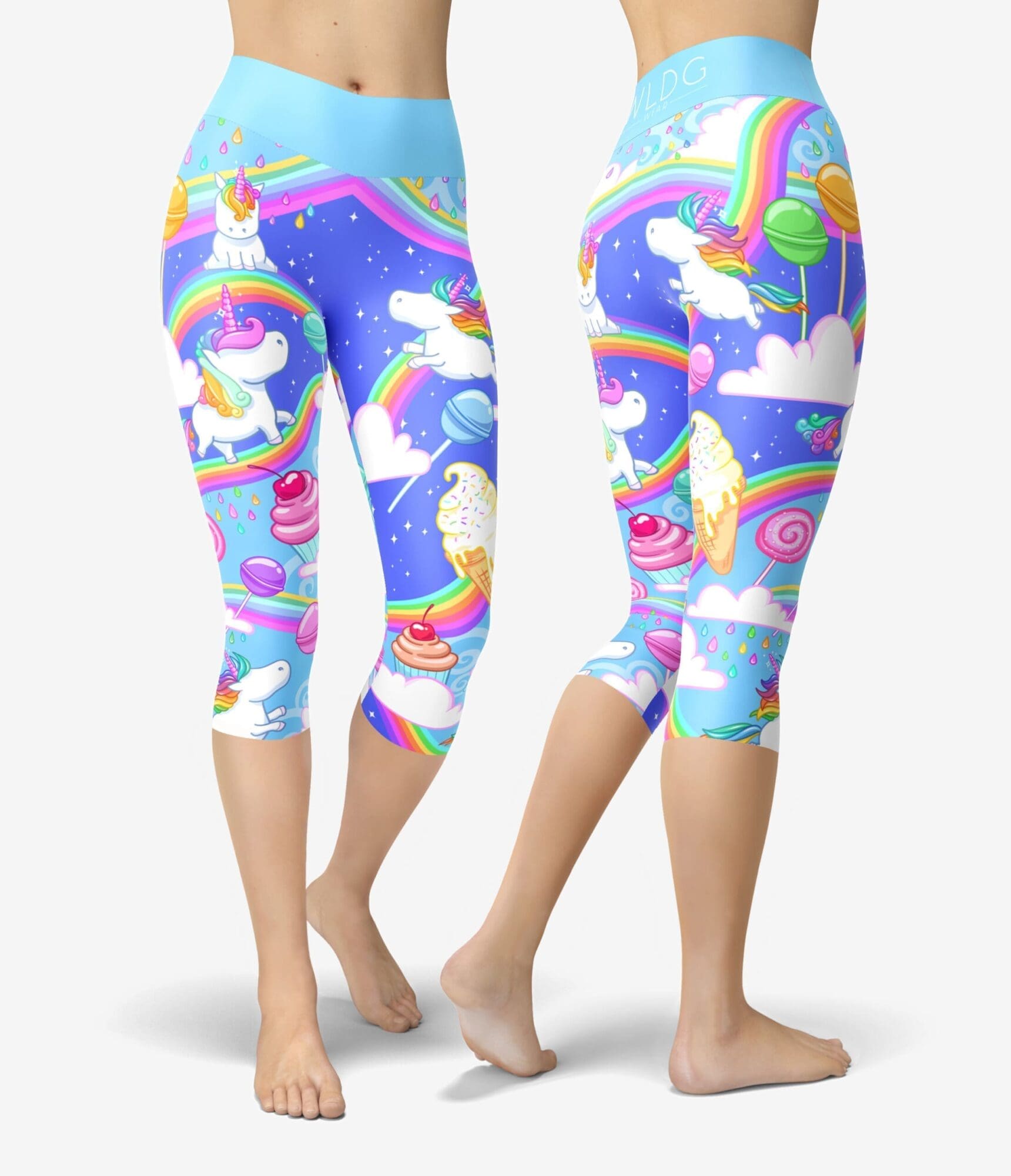 Unicorn Skies Capri