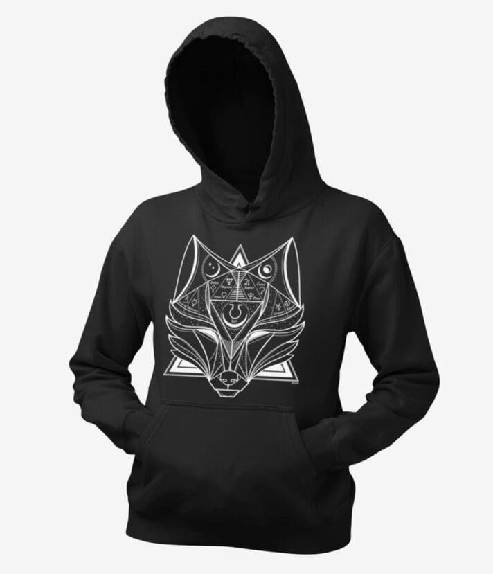 Astral Fox Huppari - Musta, S