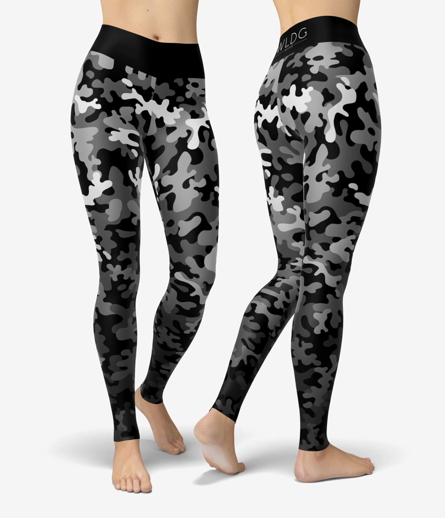 Silver Camo Urheilutrikoot