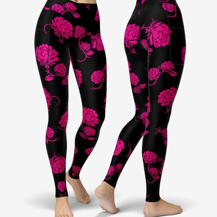 Kukkis Pink Taskulliset Trikoot