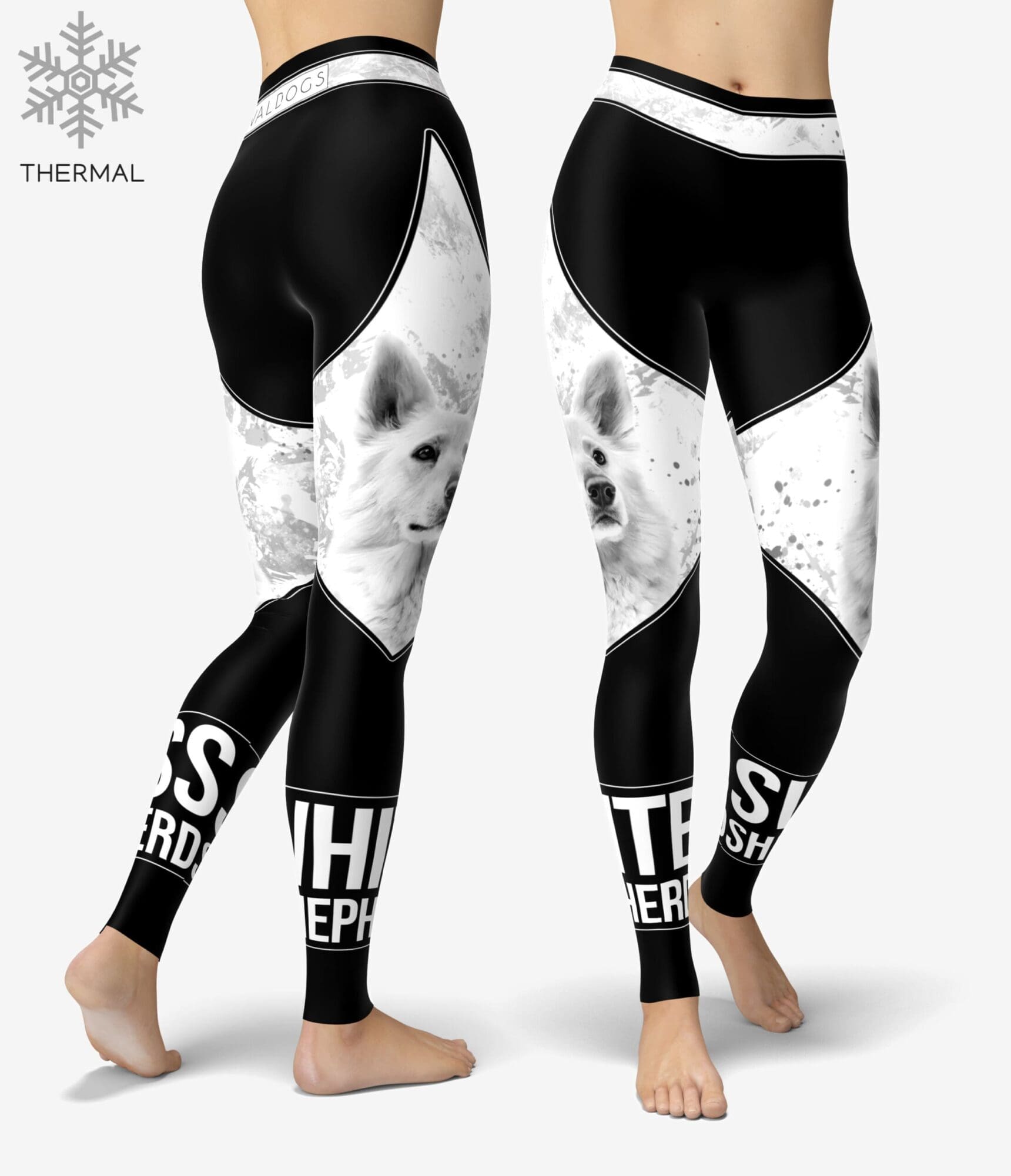 White Swiss Shepherd II Thermal Urheilutrikoot