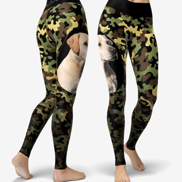 Yellow Lab Camo Urheilutrikoot
