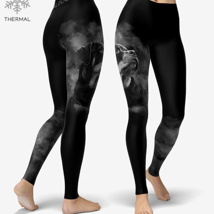 Rottweiler Smoke Thermal