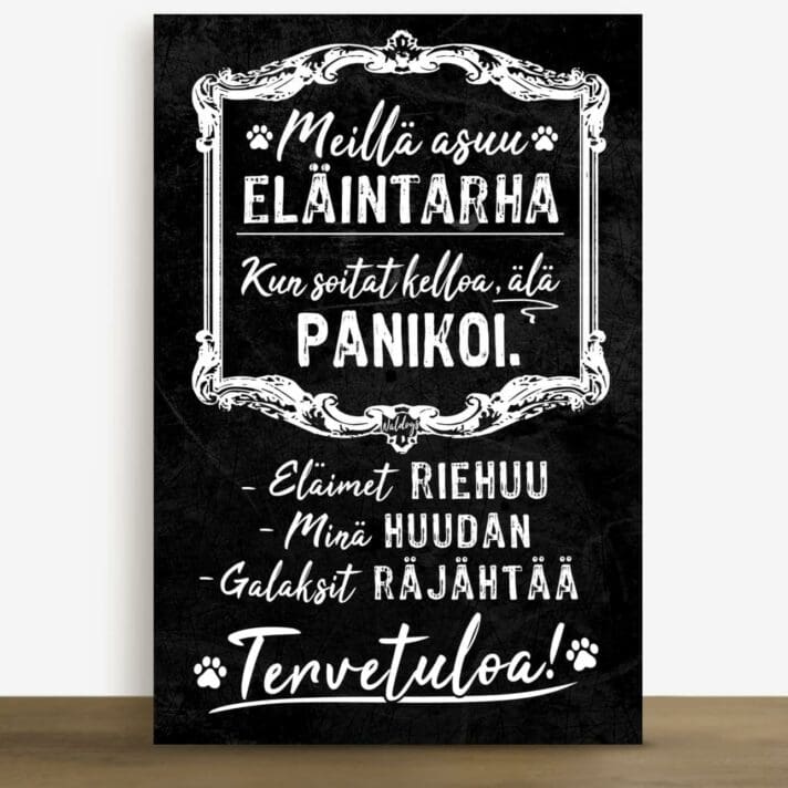 Eläintarha Sisustustaulu - Image 3