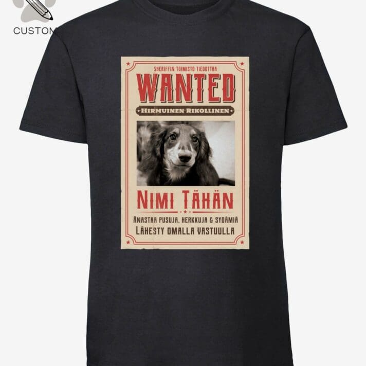 Wanted T-paita