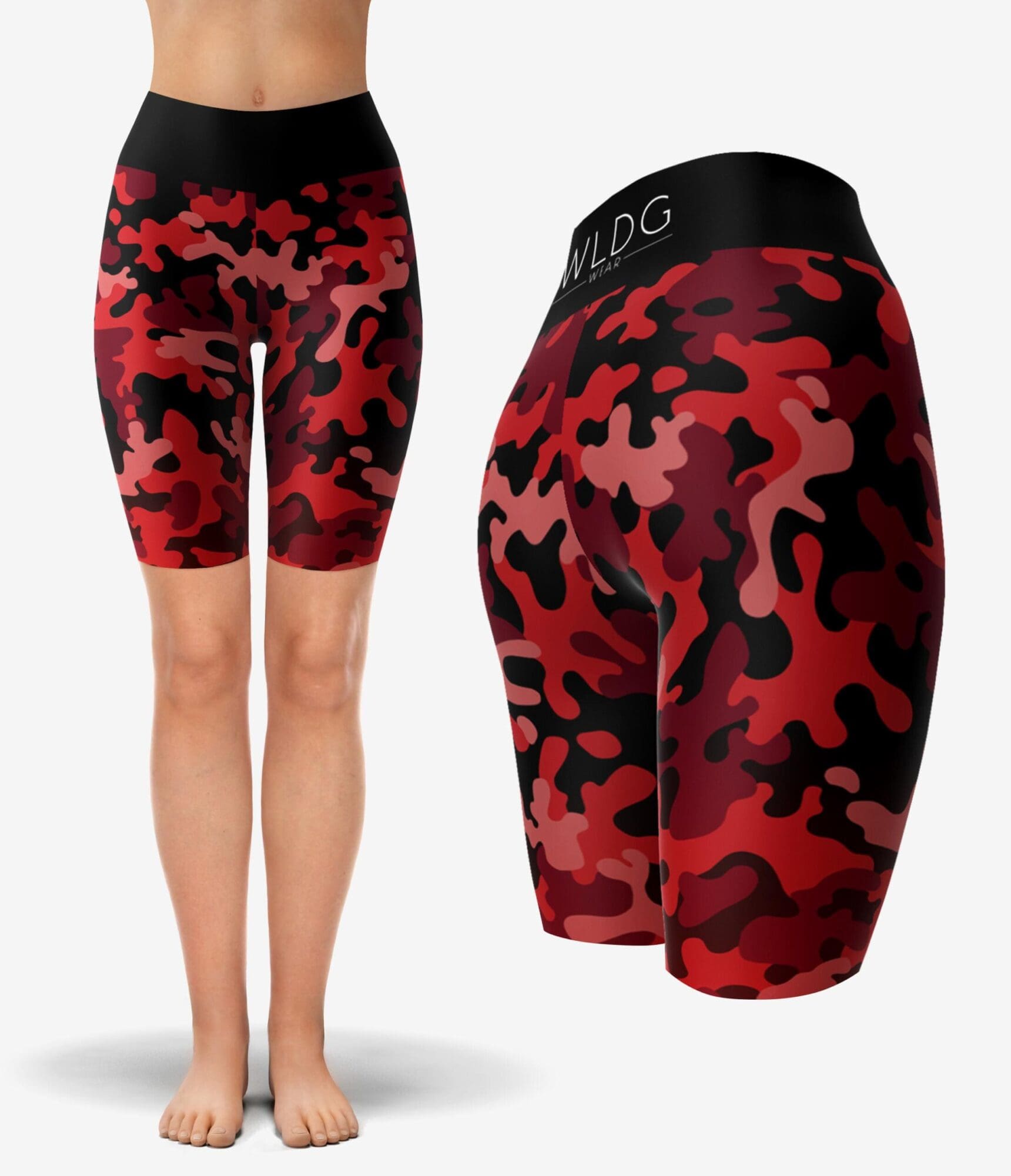 Ruby Camo Biker