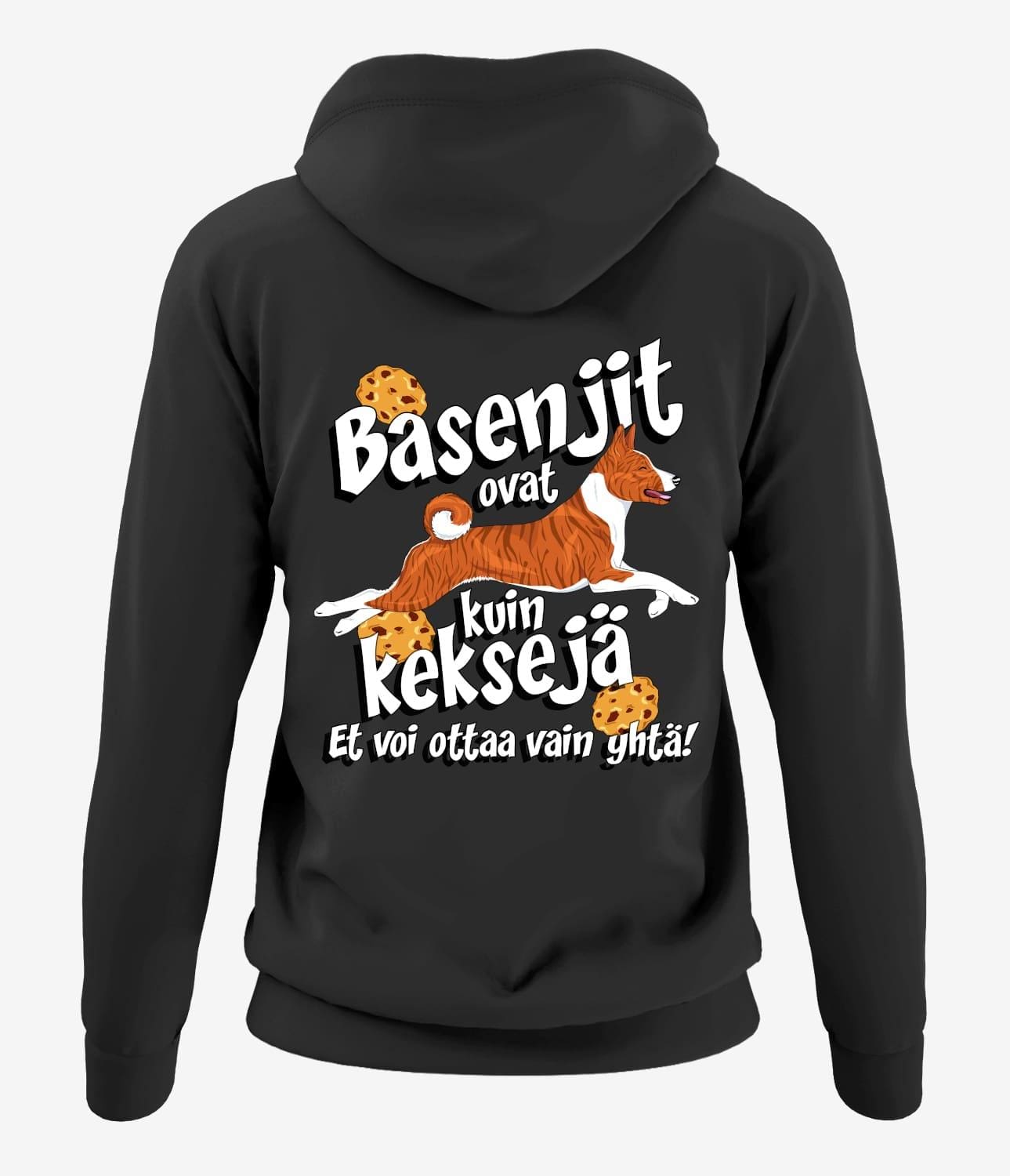 Basenji Keksit II Naisten Vetoketjuhuppari