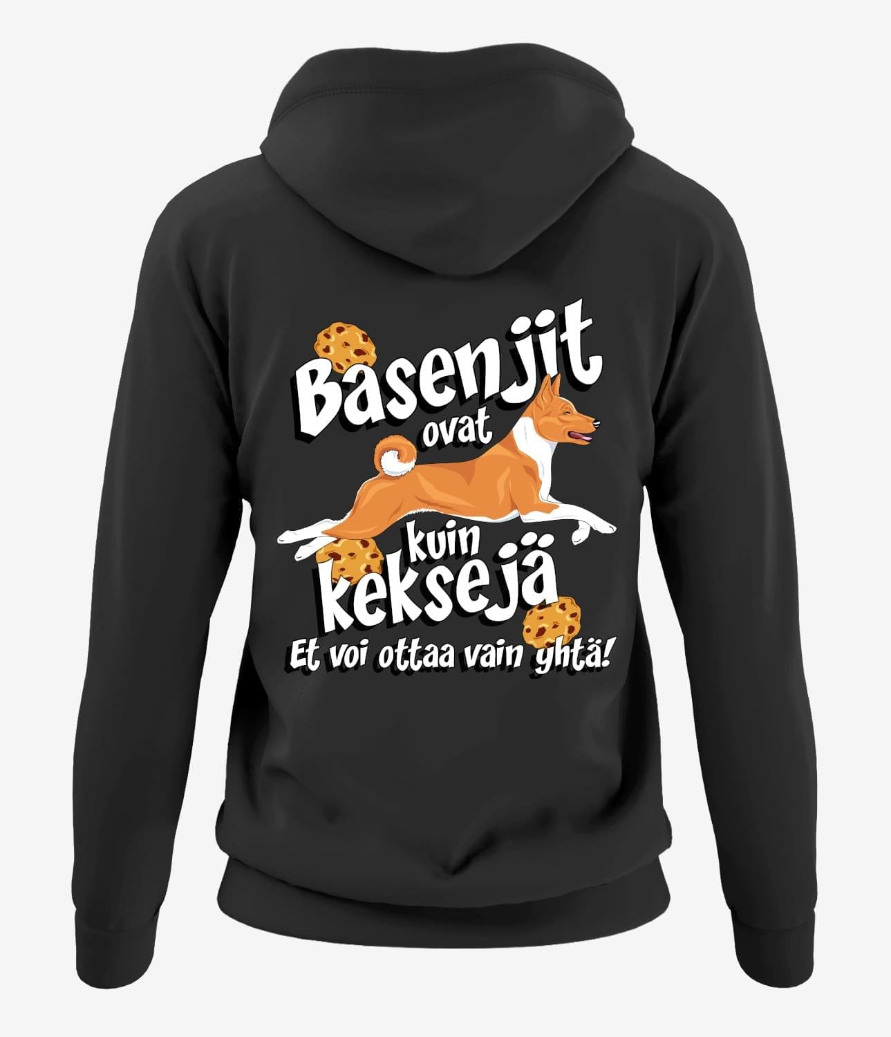 Basenji Keksit Naisten Vetoketjuhuppari