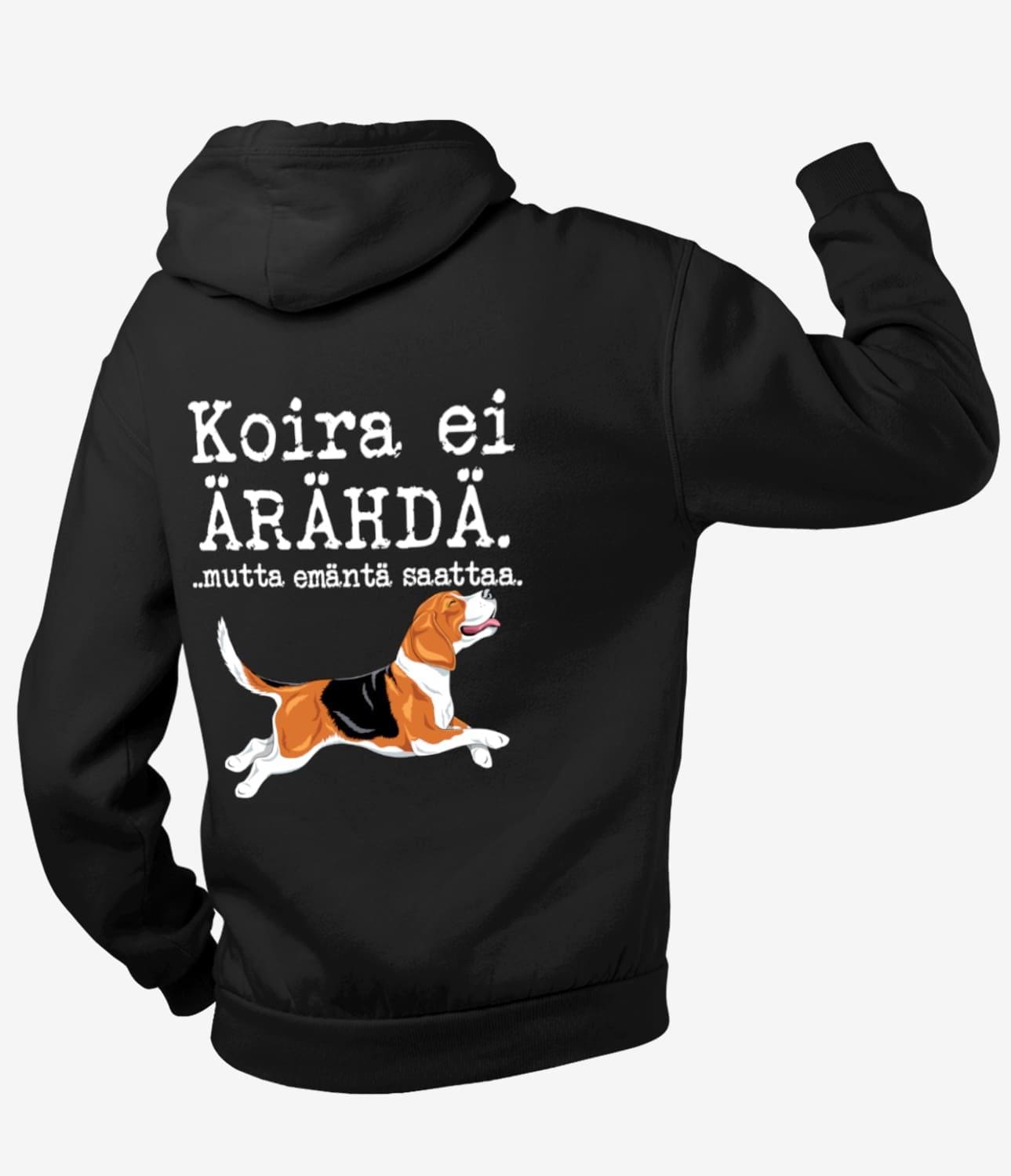 Beagle Emäntä Vetoketjuhuppari