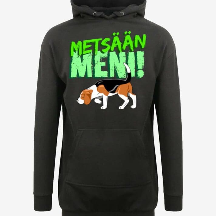 Beagle Metsään Meni Hupparimekko