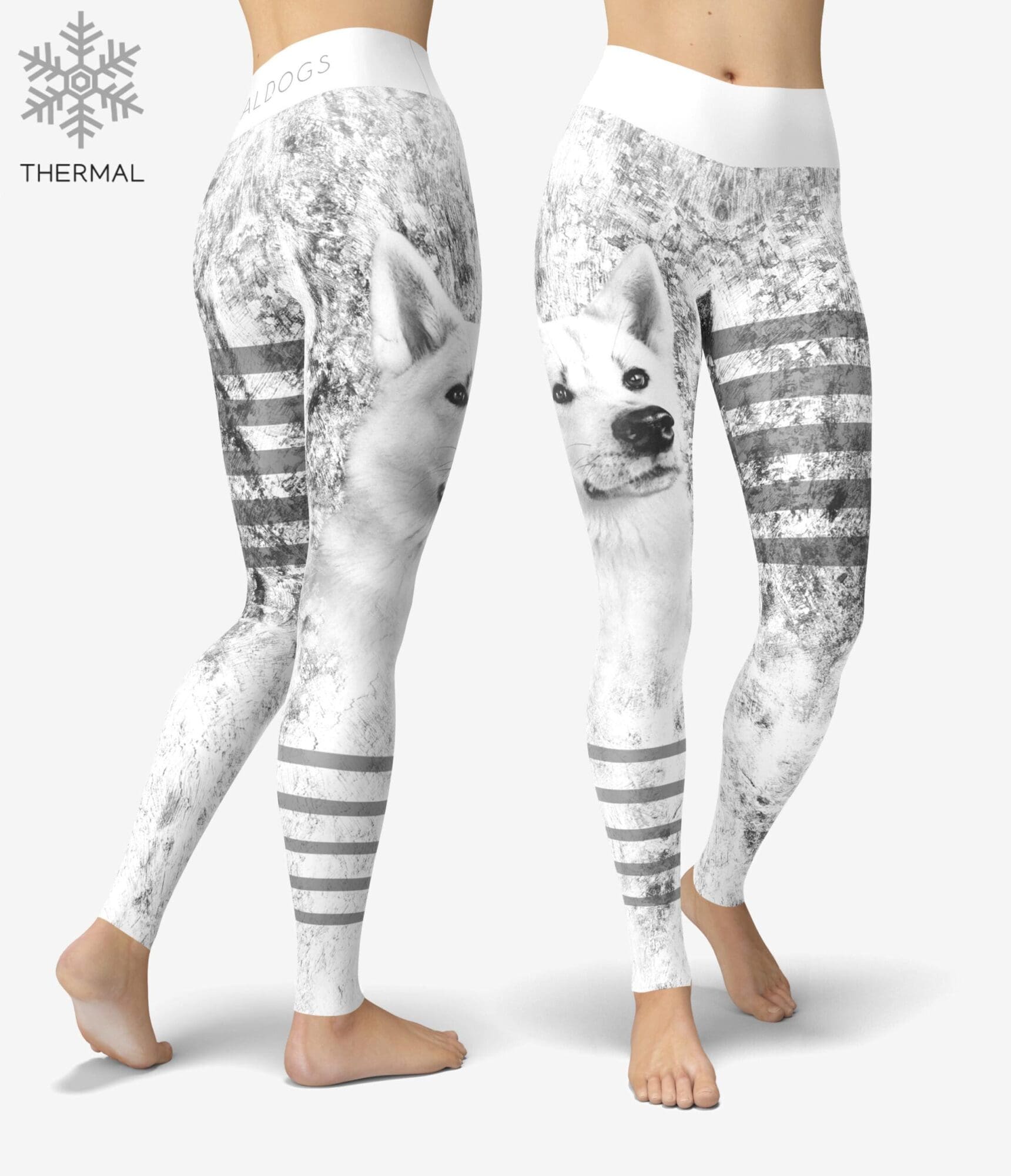Akita White Thermal