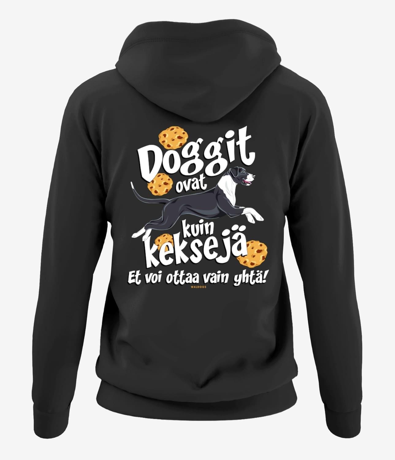 Doggi Keksit III Naisten Vetoketjuhuppari