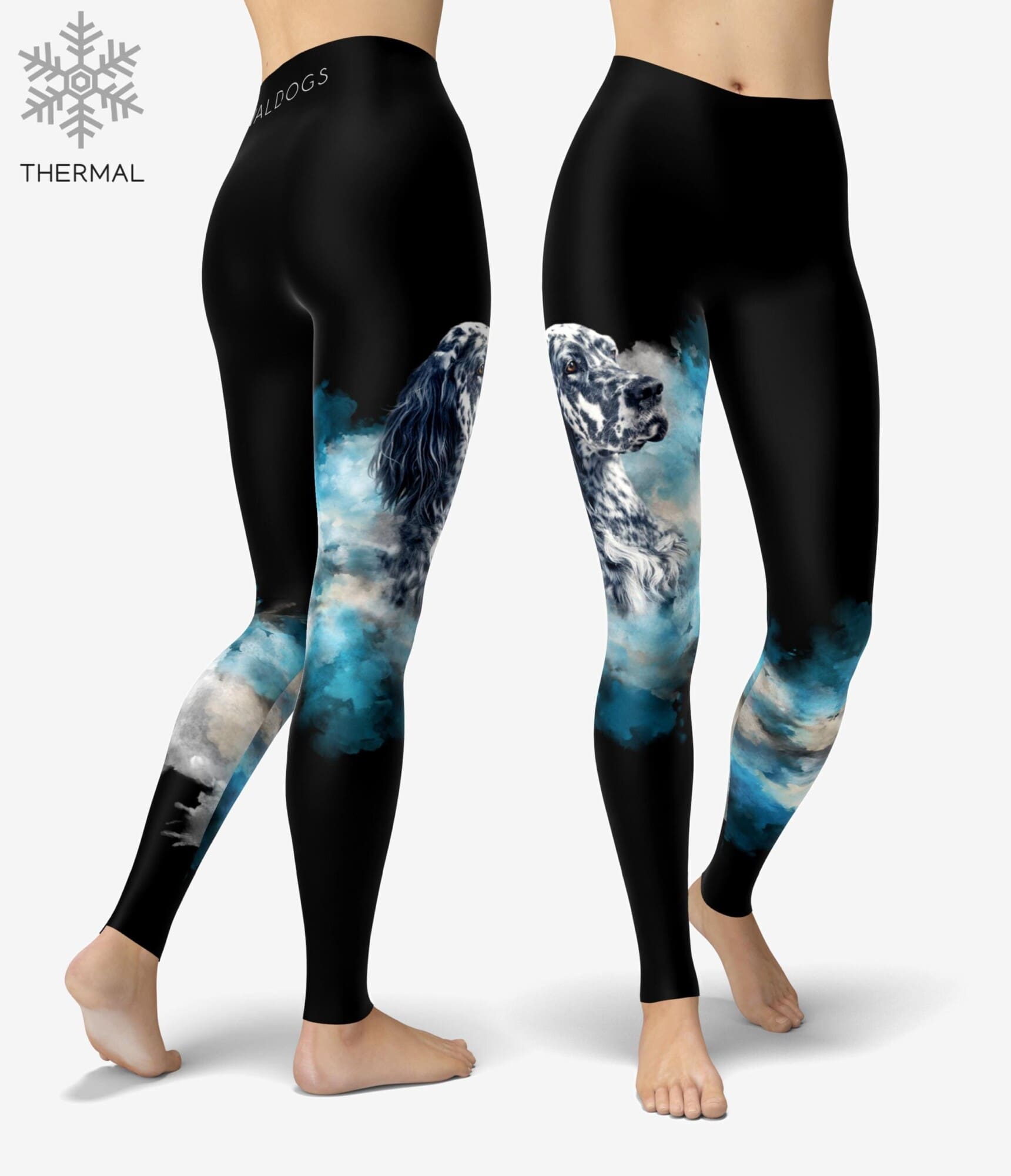 English Setter Burst Thermal Urheilutrikoot