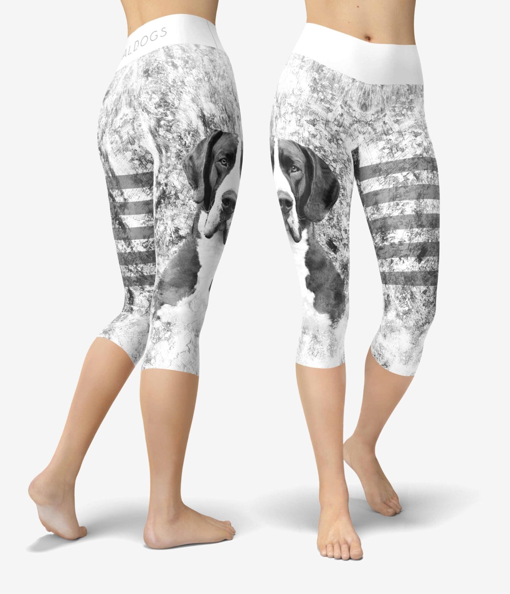 Great Dane White Capri