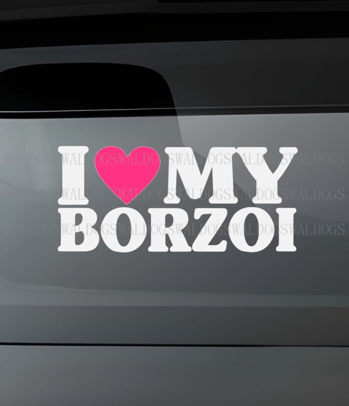 I Love My Borzoi Tarra