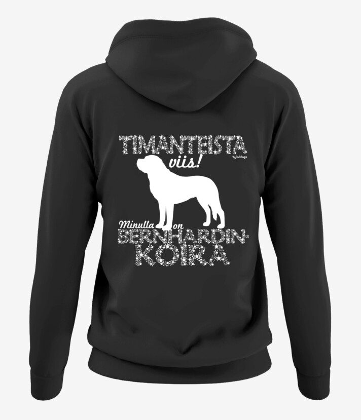 Bernhardinkoira Timantti II Naisten Vetoketjuhuppari