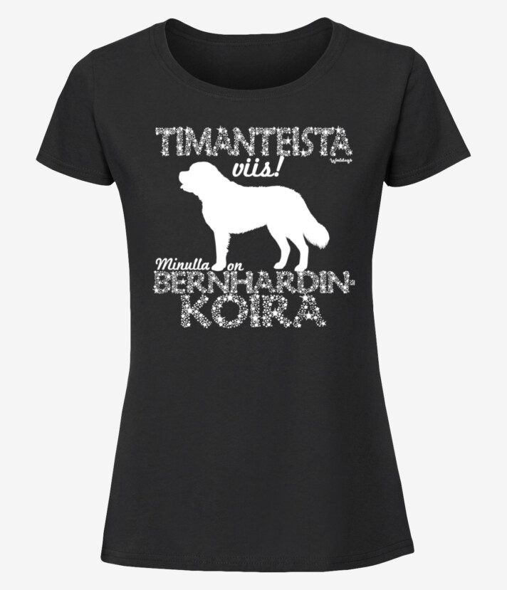 Bernhardinkoira Timantti Naisten T-Paita