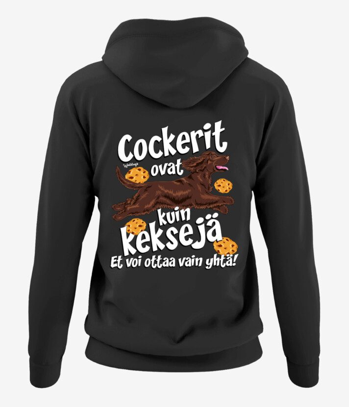 Cockeri Keksit II Naisten Vetoketjuhuppari