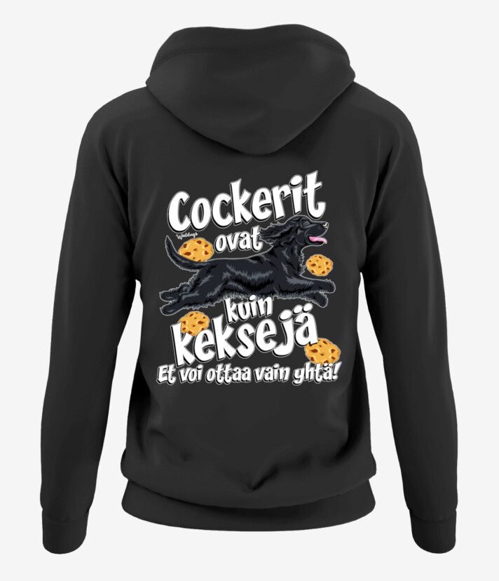 Cockeri Keksit III Naisten Vetoketjuhuppari