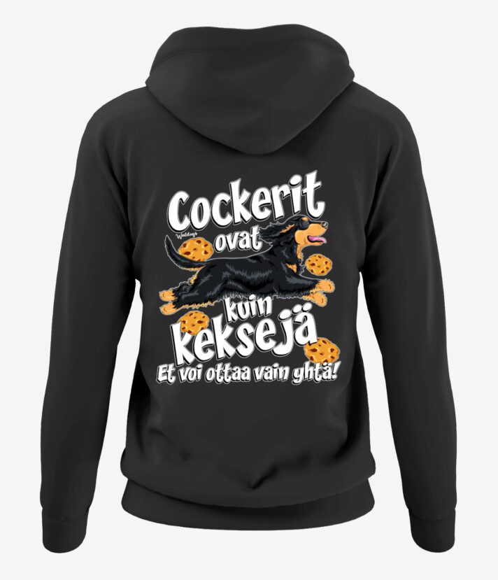 Cockeri Keksit IV Naisten Vetoketjuhuppari