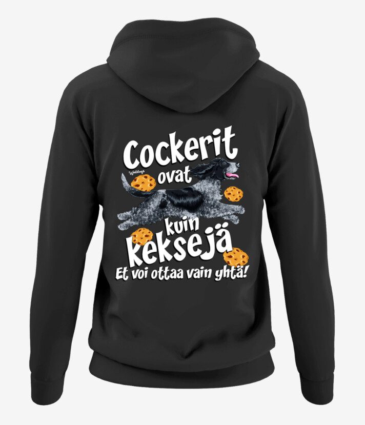 Cockeri Keksit IX Naisten Vetoketjuhuppari