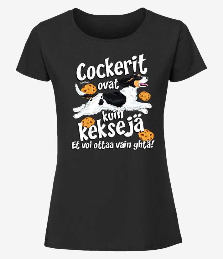 Cockeri Keksit VII Naisten T-Paita