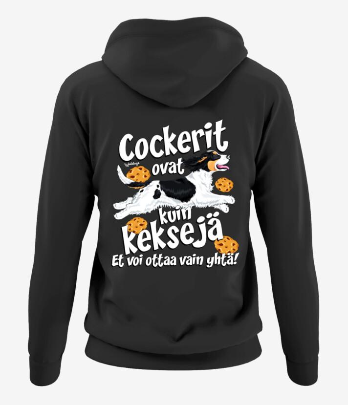 Cockeri Keksit VI Naisten Vetoketjuhuppari