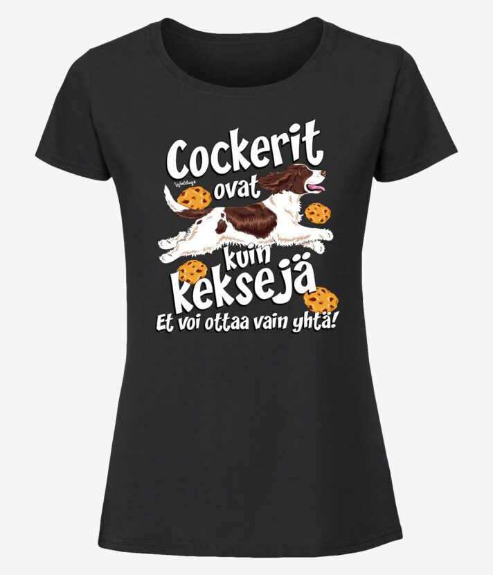 Cockeri Keksit VIII Naisten T-Paita