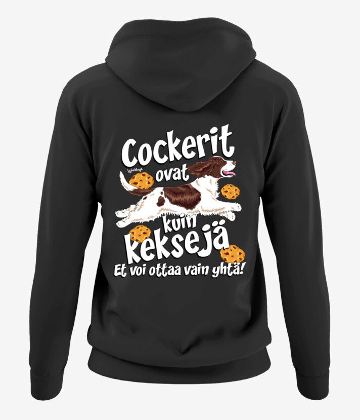 Cockeri Keksit VIII Naisten Vetoketjuhuppari