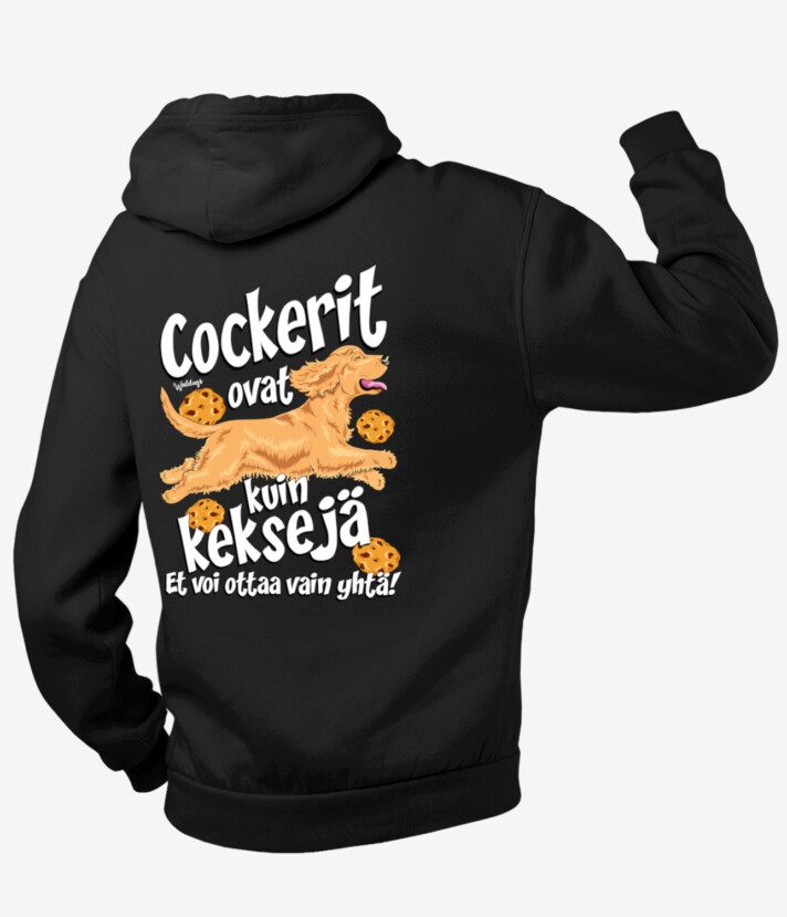 Cockeri Keksit Vetoketjuhuppari