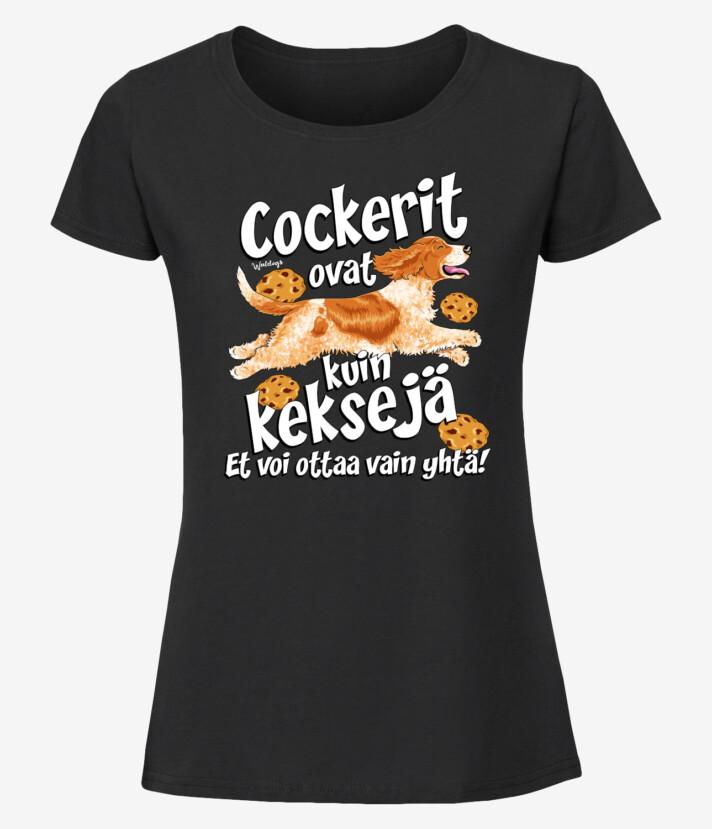 Cockeri Keksit X Naisten T-Paita