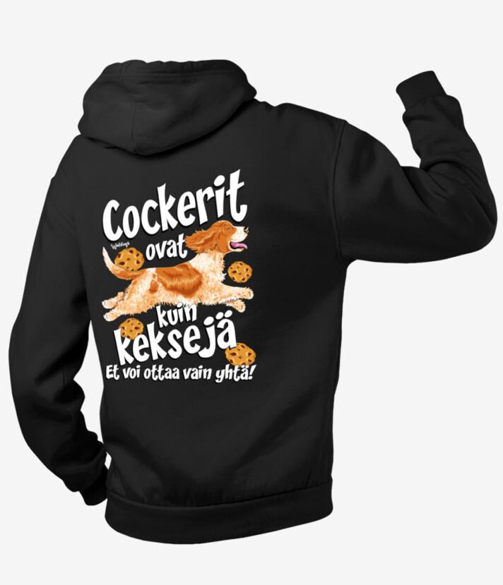 Cockeri Keksit X Vetoketjuhuppari