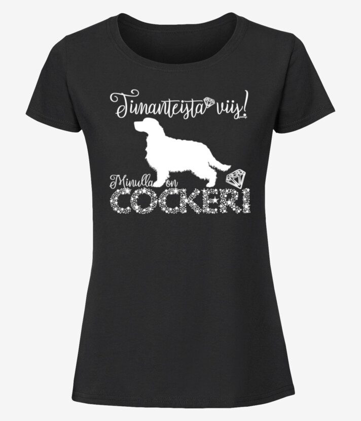 Cockeri Timantti Naisten T-Paita