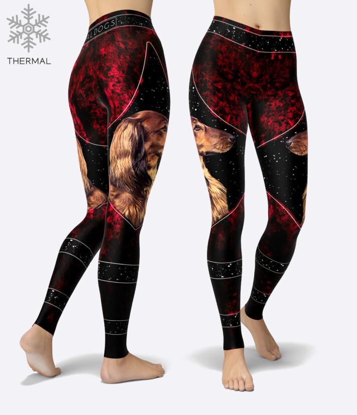 Dachshund Long Crimson Thermal
