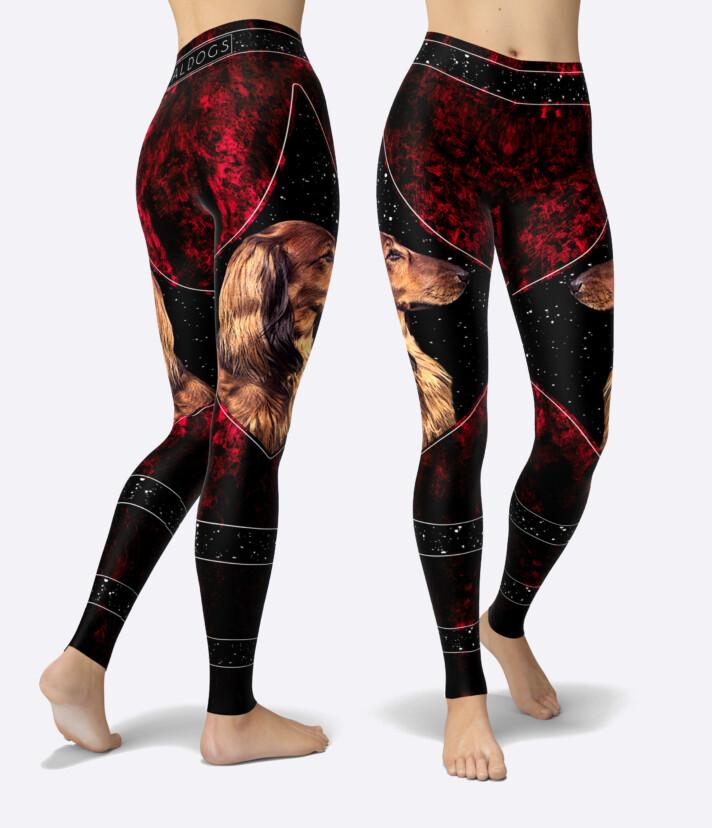 Dachshund Long Crimson Urheilutrikoot