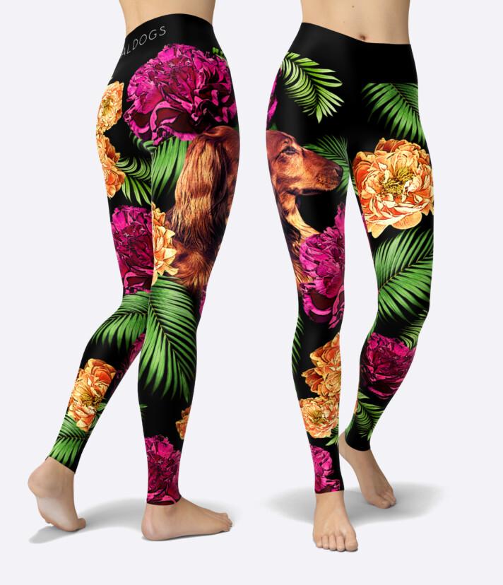 Dachshund Long Tropical Urheilutrikoot