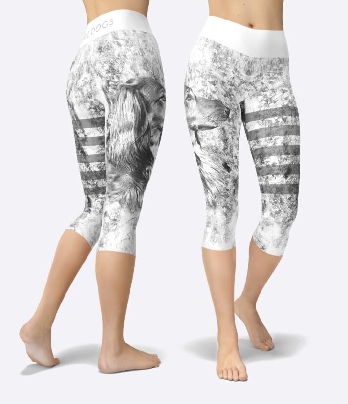 Dachshund Long White Urheilucaprit