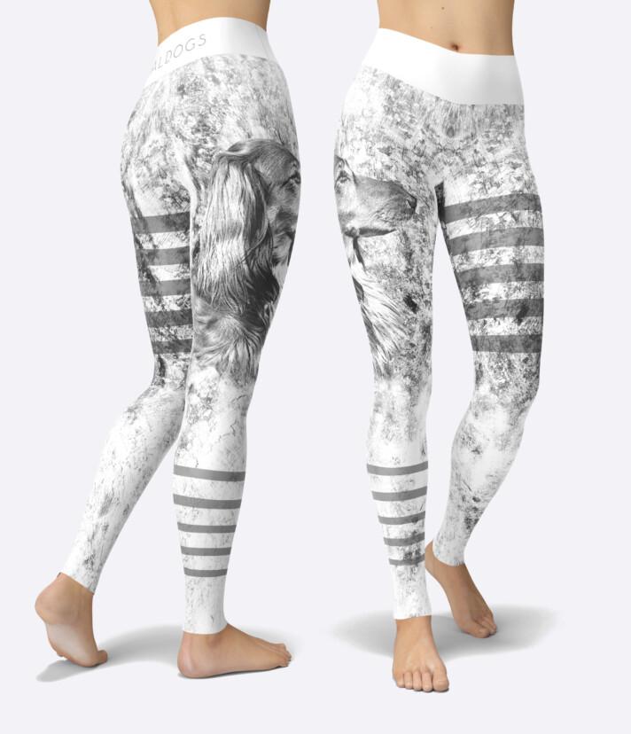 Dachshund Long White Urheilutrikoot