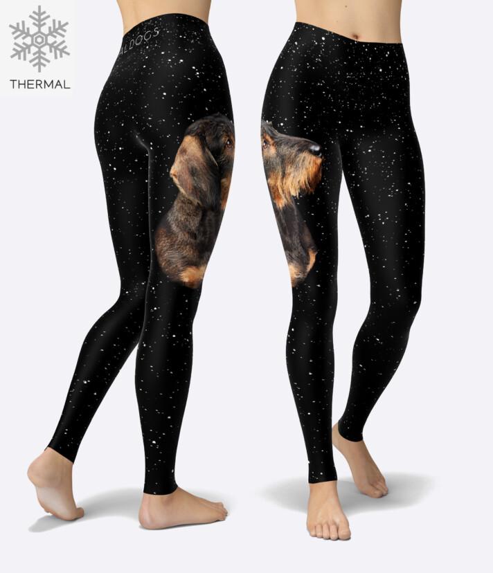 Dachshund Wire Stars Thermal