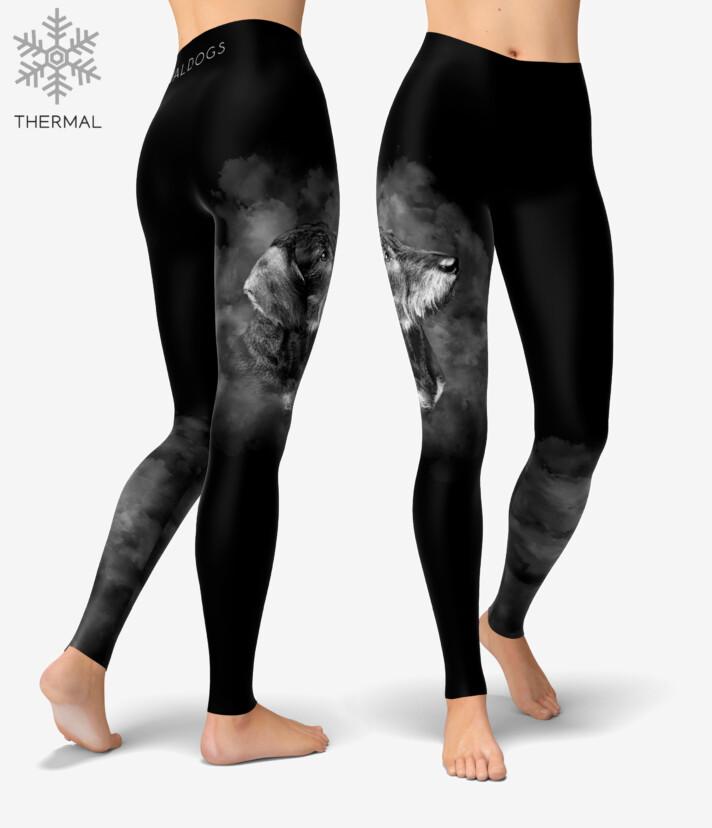 Dachshund Wire Smoke Thermal