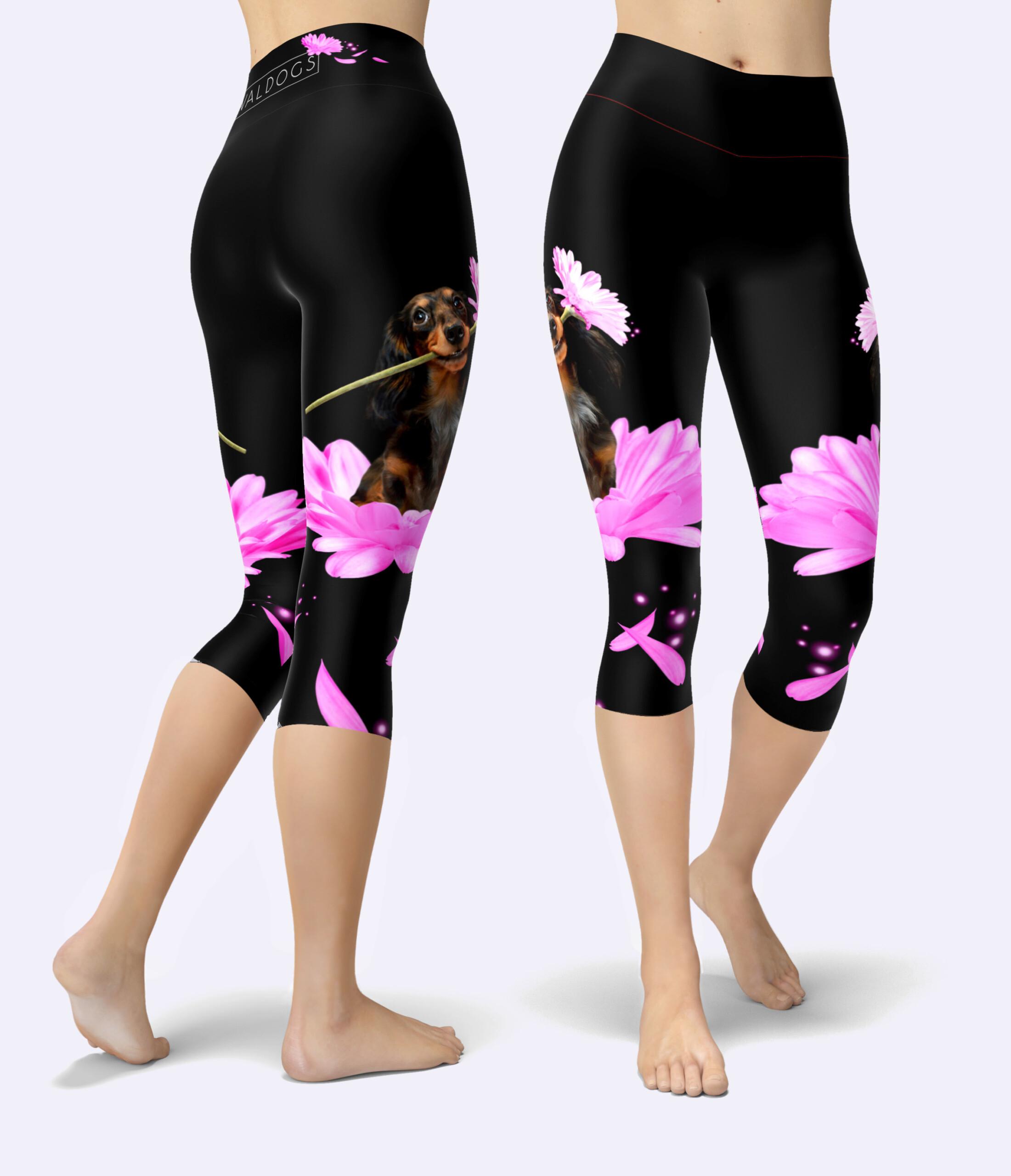 Flowerdachs Pink Urheilucaprit