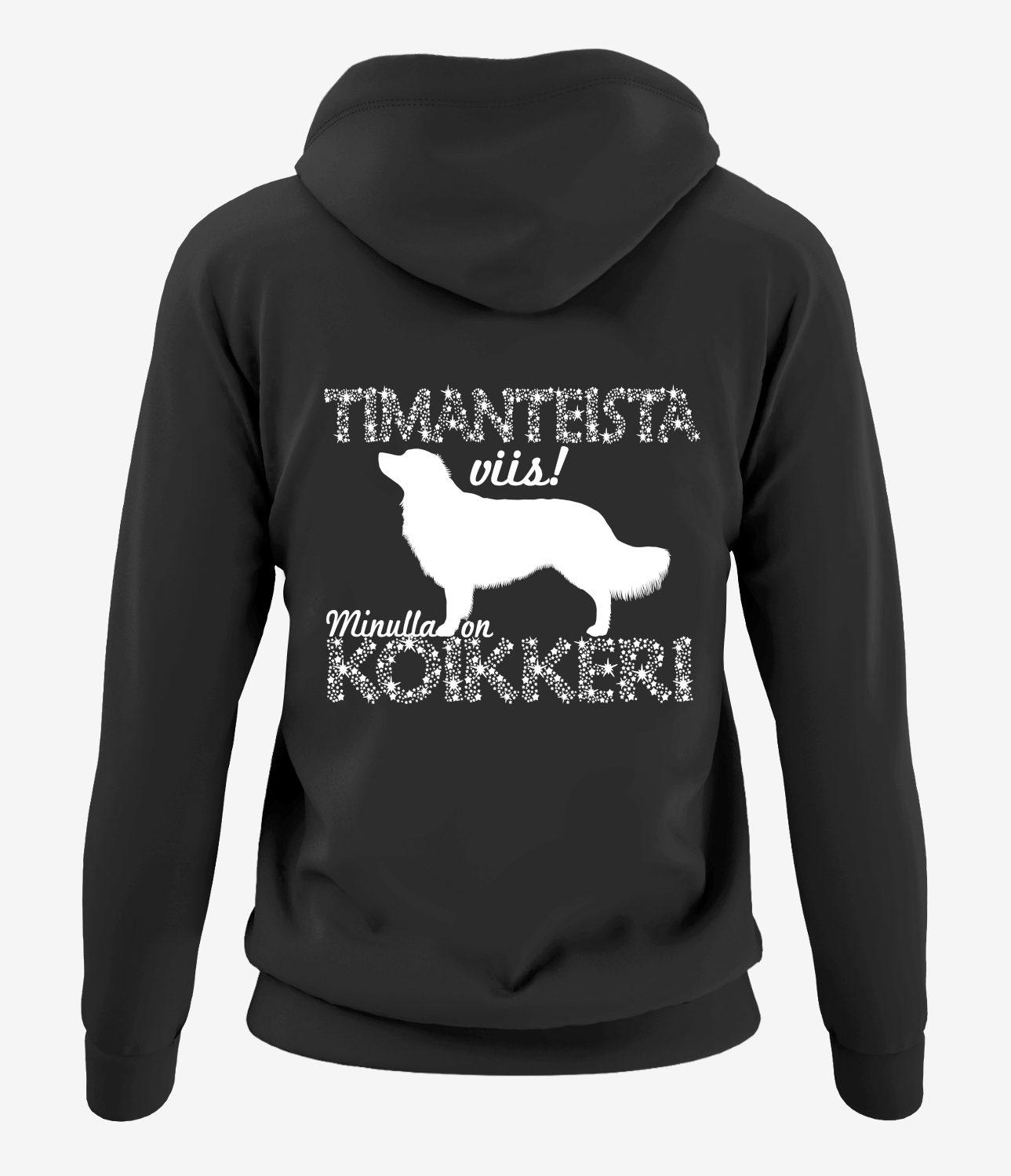 Koikkeri Timantti Naisten Vetoketjuhuppari