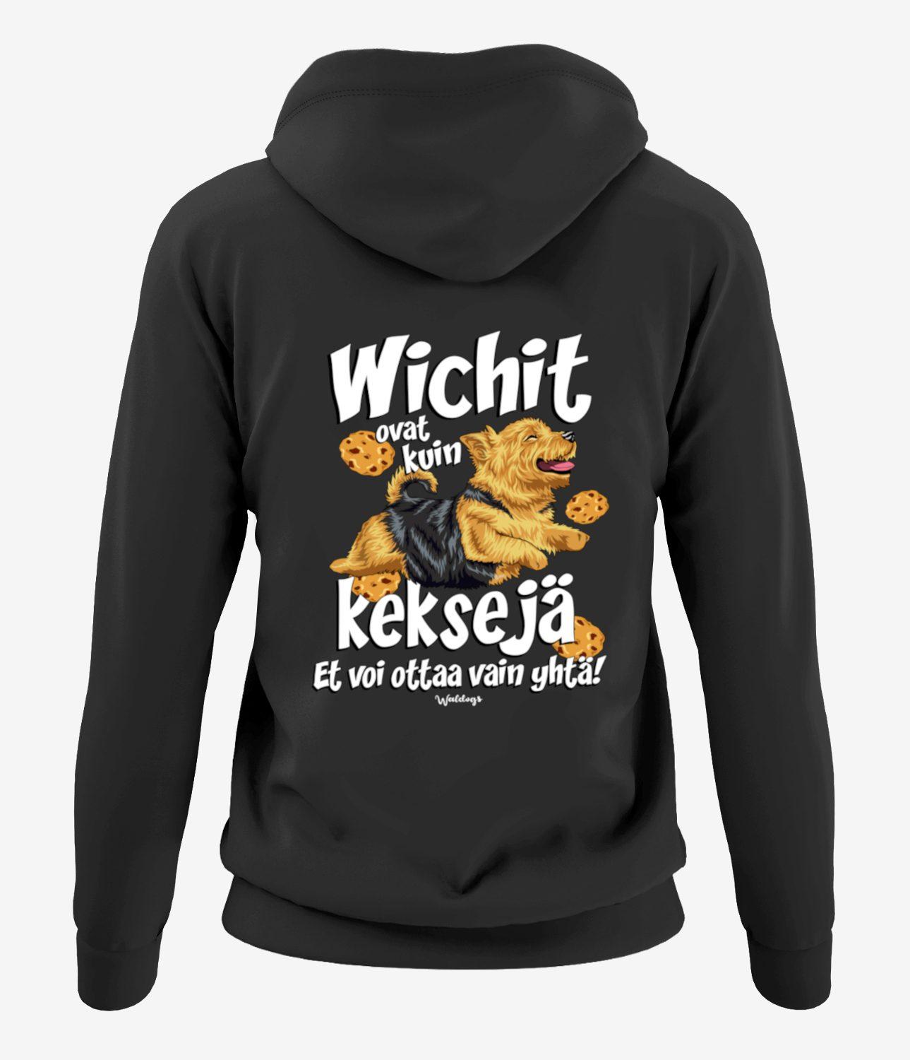 Norwich Keksit Naisten Vetoketjuhuppari