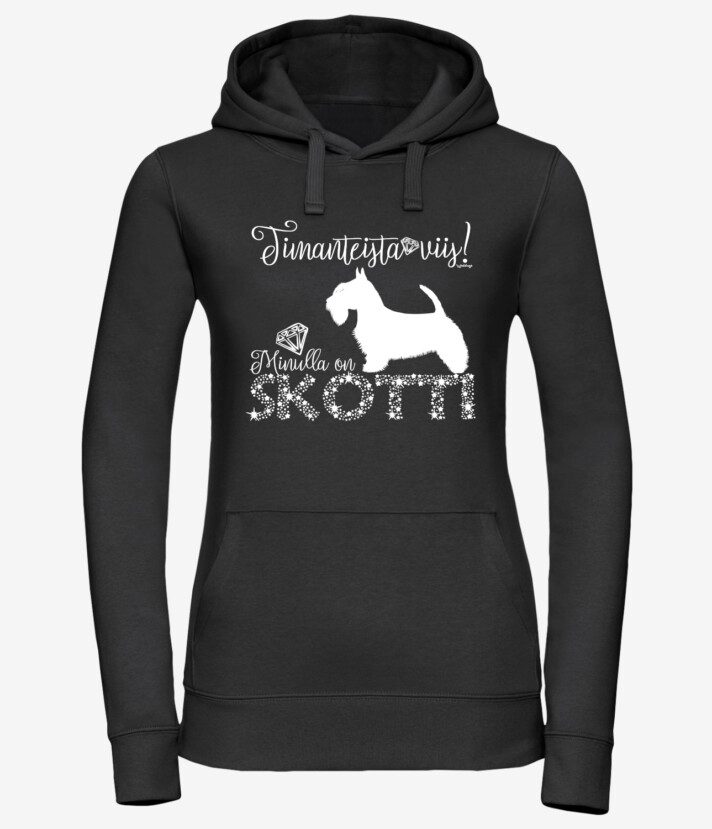 Skotti Timantti Naisten Huppari