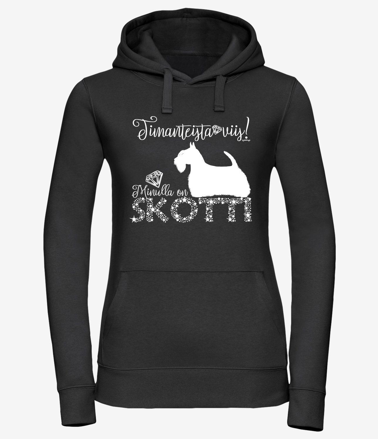 Skotti Timantti II Naisten Huppari