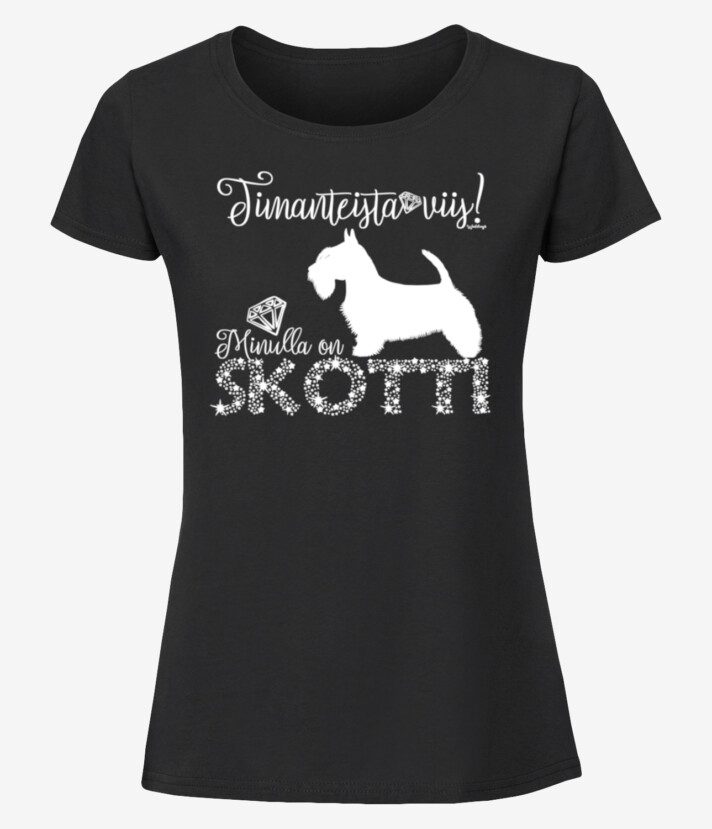 Skotti Timantti Naisten T-Paita
