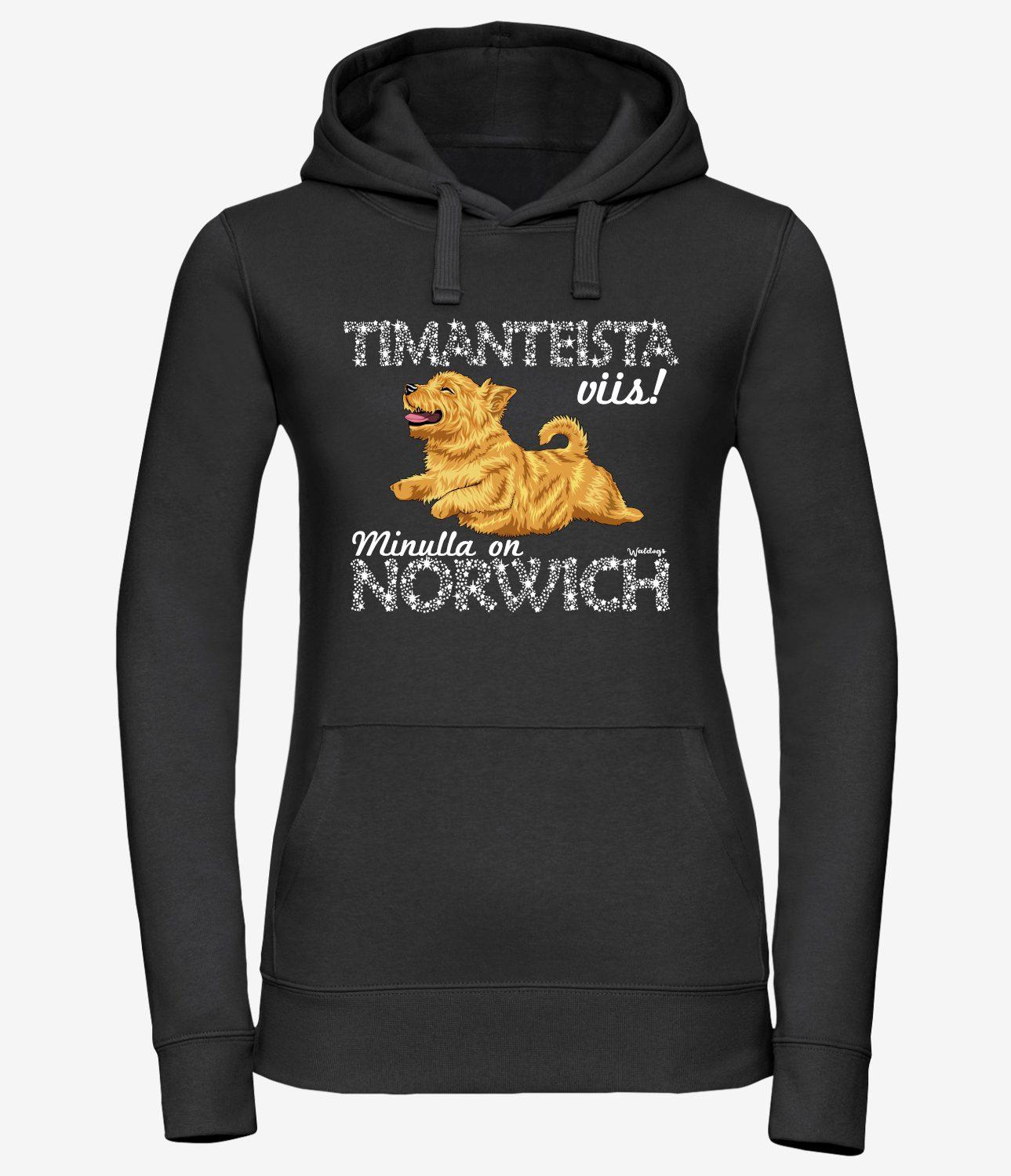 Timanttinorwich II Naisten Huppari