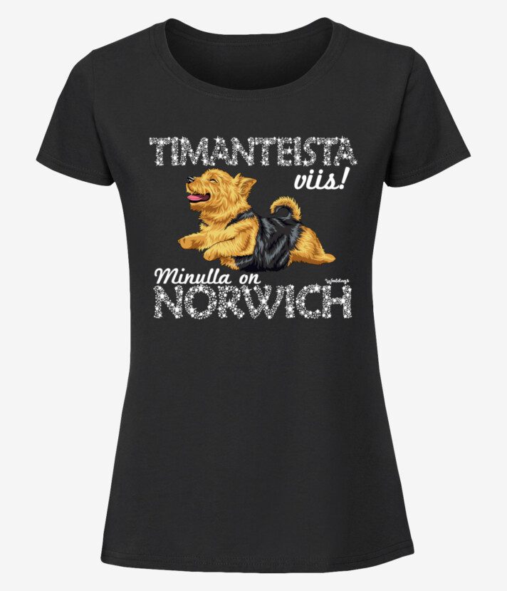 Timanttinorwich Naisten T-Paita