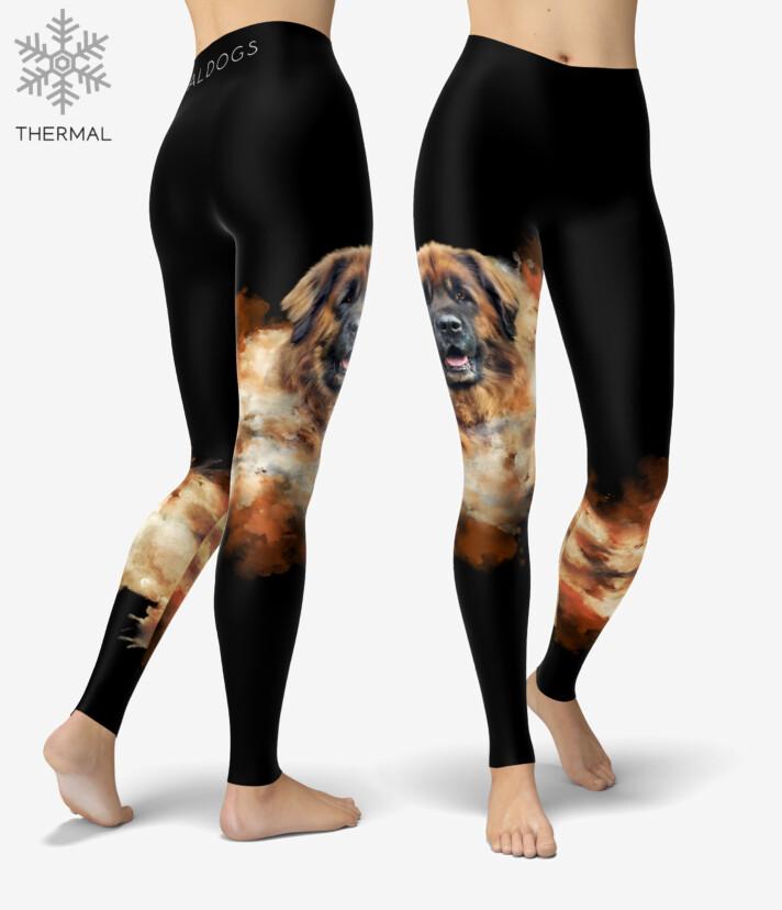 Leonberger Caramel Burst Thermal