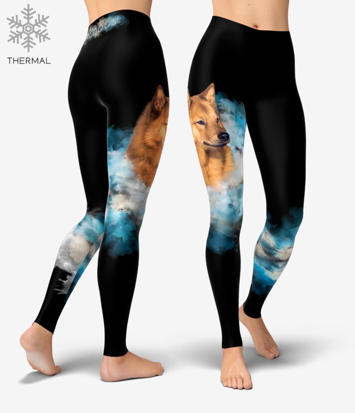 Finnish Spitz Burst Thermal